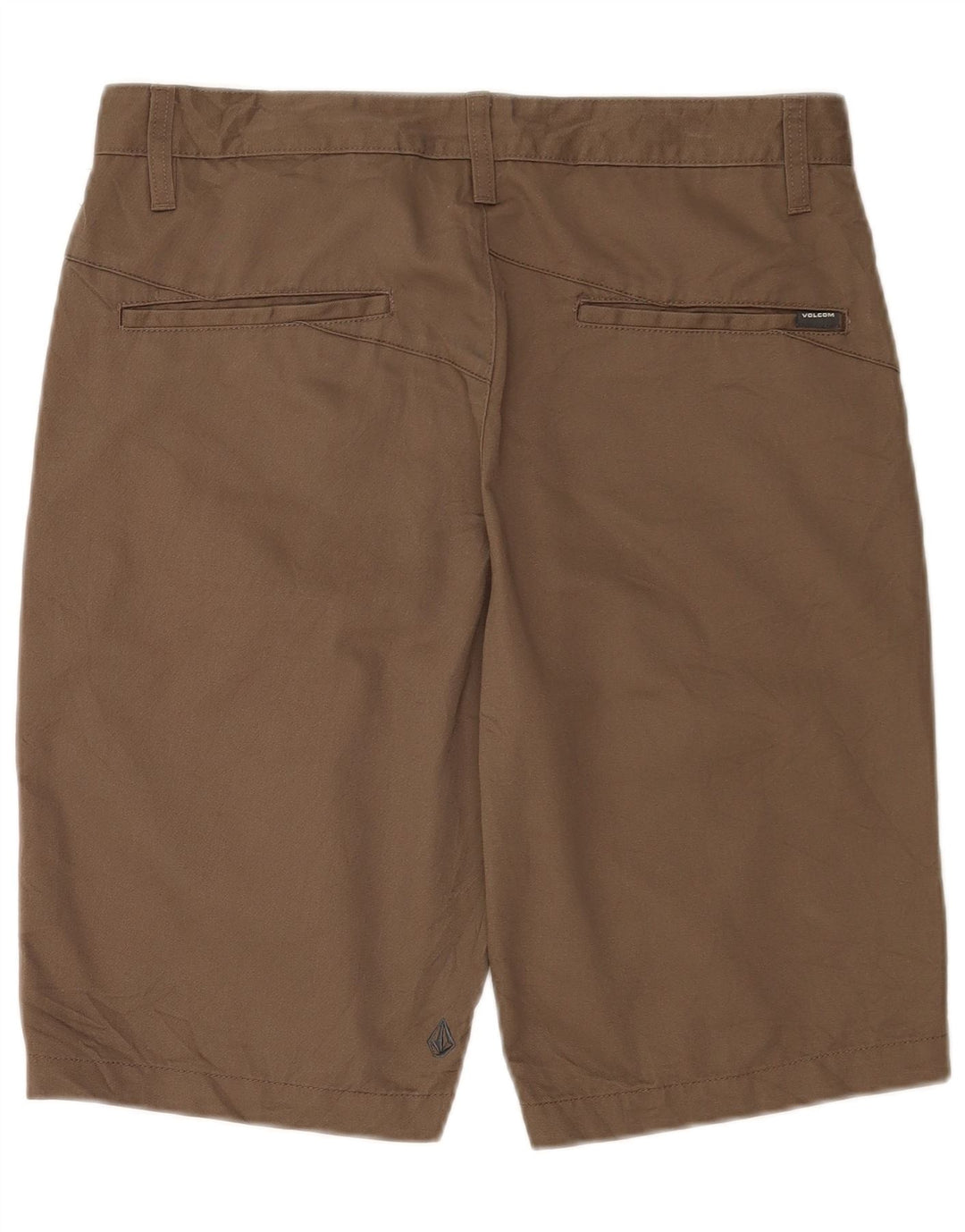 Pantaloni scurți chino pentru bărbați Volcom W31, bumbac maro mediu