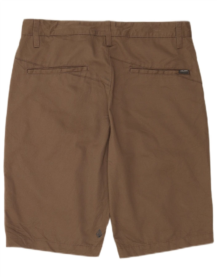 Pantaloni scurți chino pentru bărbați Volcom W31, bumbac maro mediu