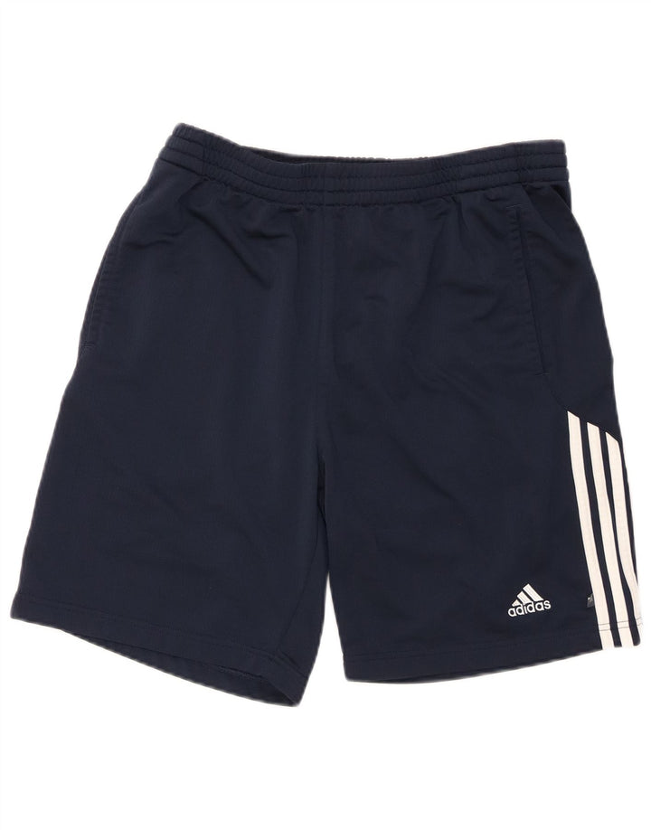 Pantaloni scurți sport pentru bărbați Adidas XL bleumarin poliester