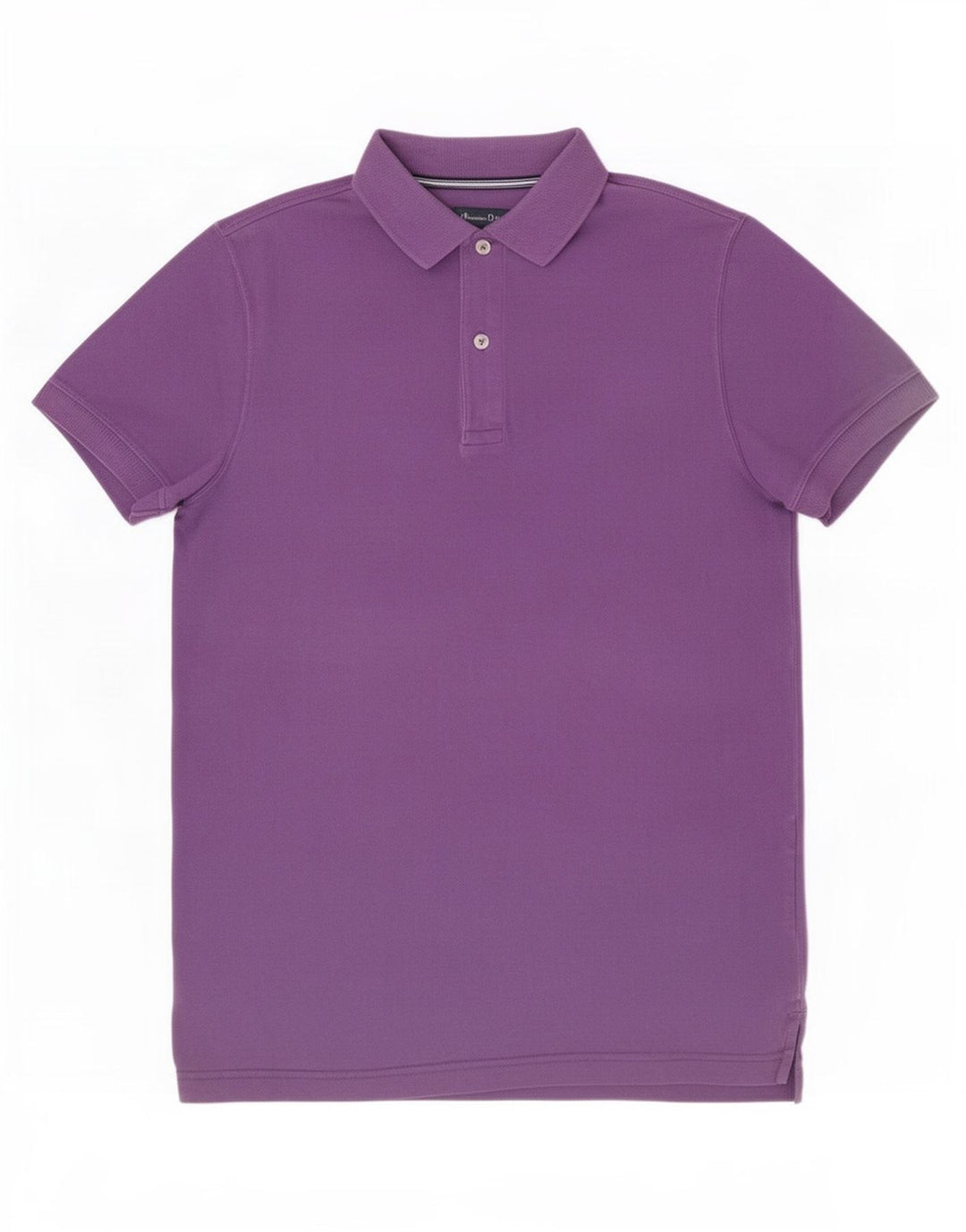 Tricou polo Massimo Dutti pentru bărbați, violet mediu