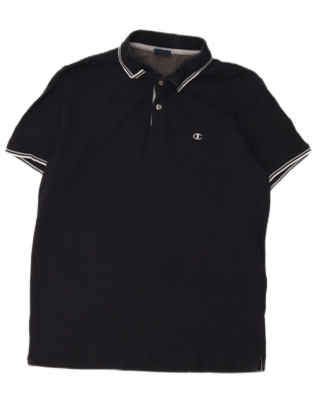 Tricou polo pentru bărbați Champion, mare, negru, bumbac