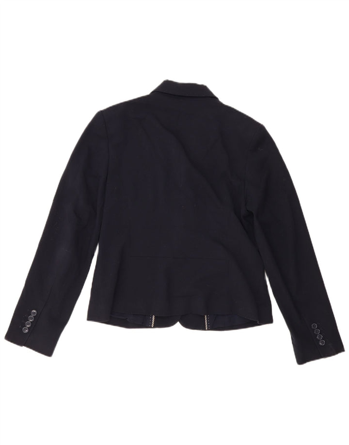 Jachetă pentru femei Marks & Spencer cu 2 nasturi, UK 12, bleumarin mediu