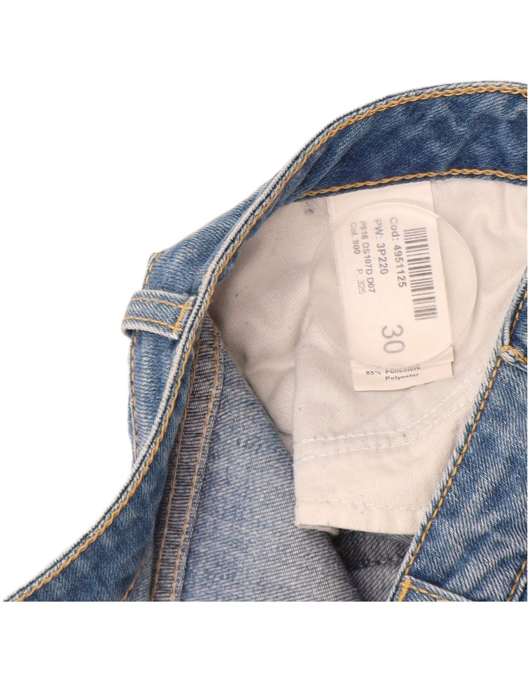 DONDUP Blugi subțiri pentru femei W30 L32 Bumbac albastru