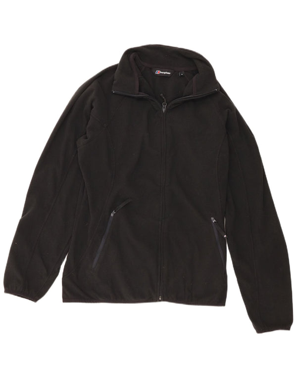 Jachetă fleece pentru femei Berghaus UK 16, mare, negru, poliester