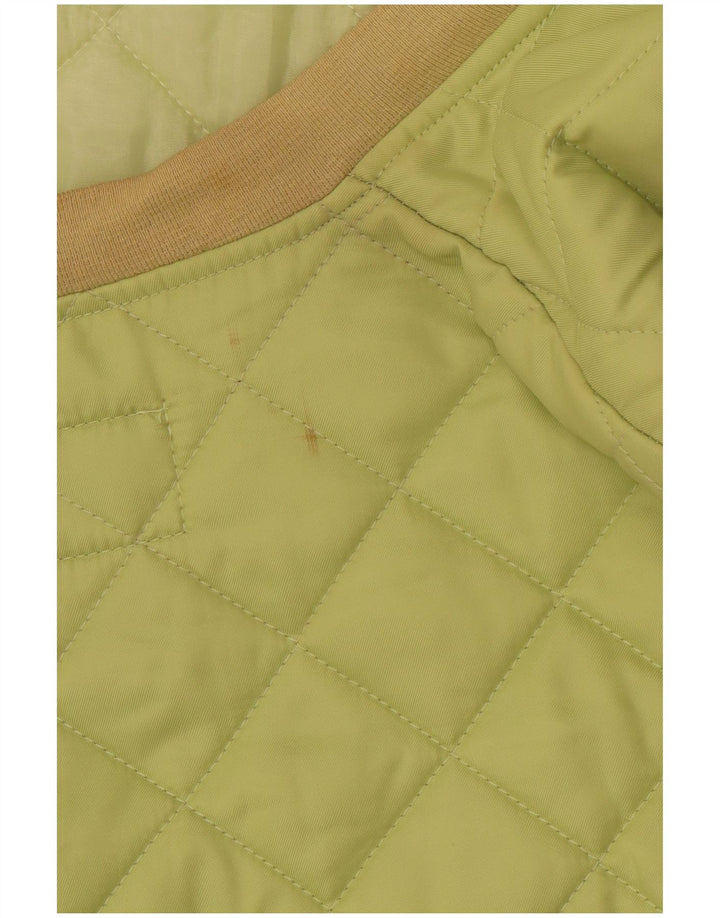 RIFLE Gilet matlasat pentru bărbați UK 38 Medium Green Poliamidă