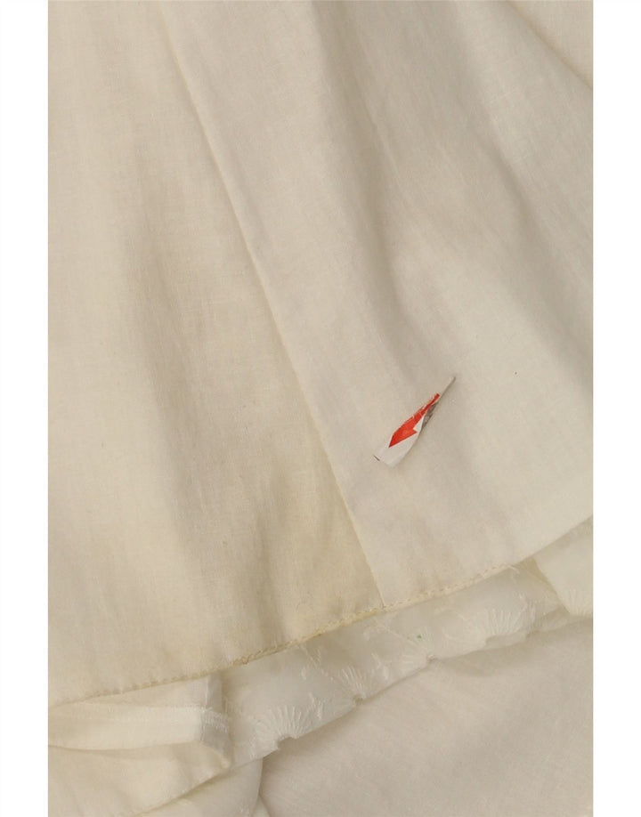 Fusta evazată pentru femei Gerry Weber EU 36 Small W26 Bumbac alb