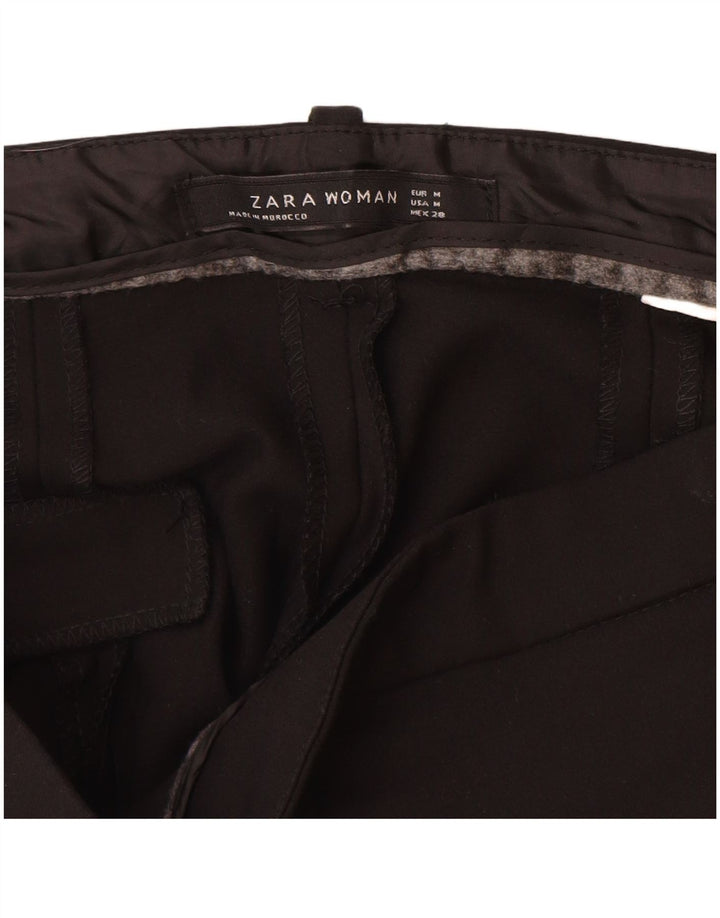 Pantaloni casual slim pentru femei Zara Mediu L30 L27 Negri