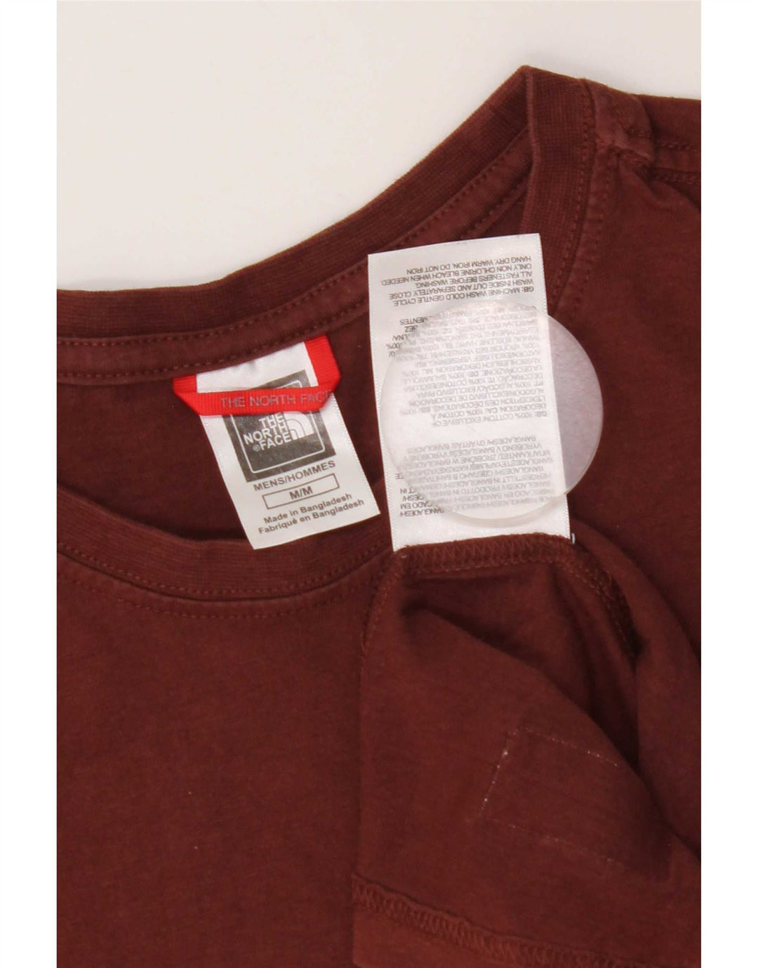 Tricou grafic pentru bărbați The North Face Top din bumbac maro mediu