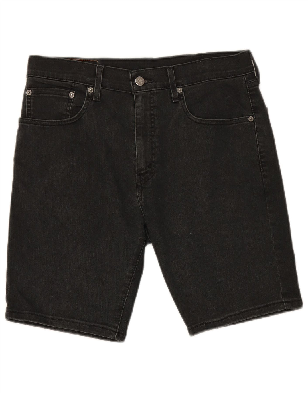Pantaloni scurți din blugi pentru bărbați LEVI'S 412 W31 bumbac mediu negru