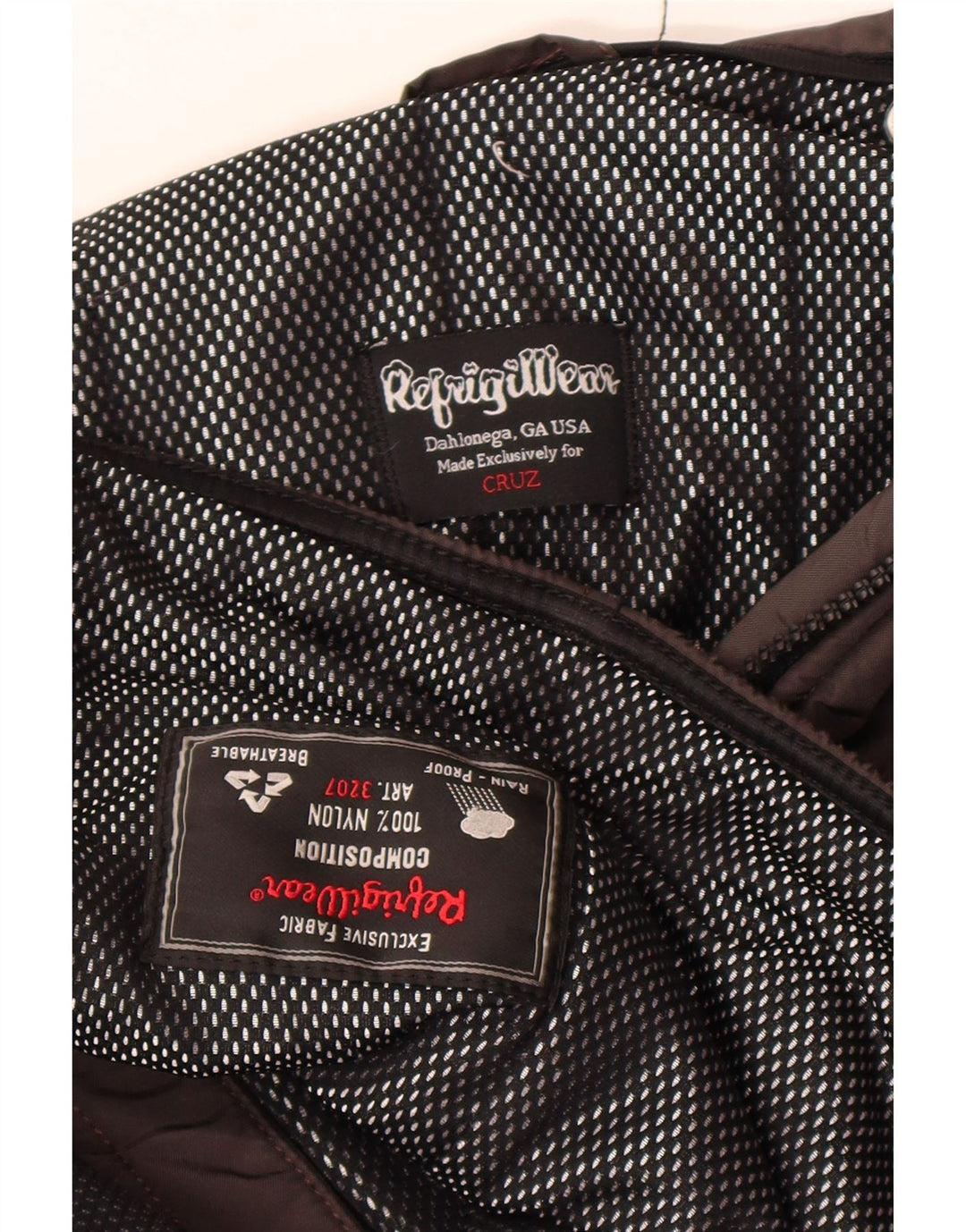 Refrigiwear Jachetă Cruz Windbreaker pentru femei UK 14, maro mediu, nailon