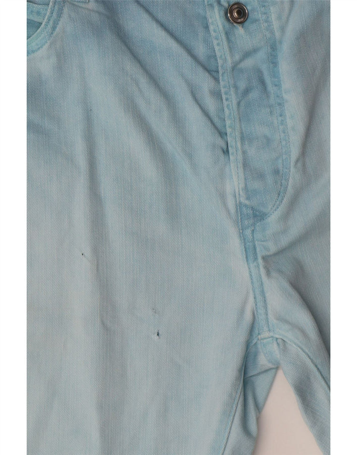 Pantaloni scurți din denim pentru bărbați Replay W34, mare, albastru, bumbac