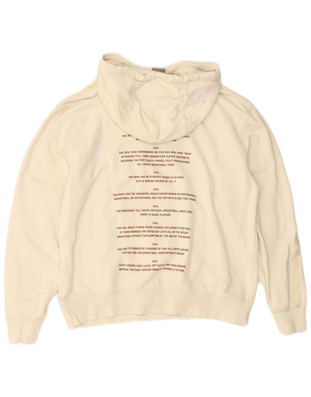 Pulover PUMA Black Fives Graphic pentru bărbați, bumbac mediu alb