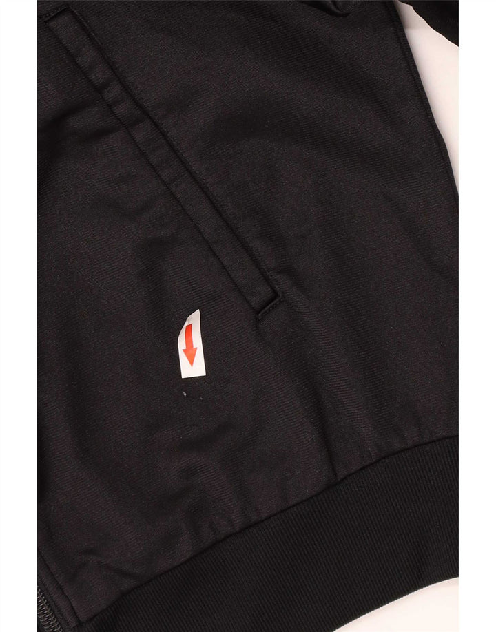 Jachetă de top pentru trening grafic Asics pentru bărbați IT 46 Small Black Colorblock