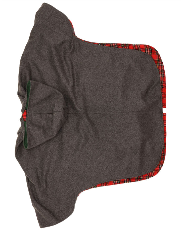 Palton vintage pentru femei cu glugă, mărime unica, gri