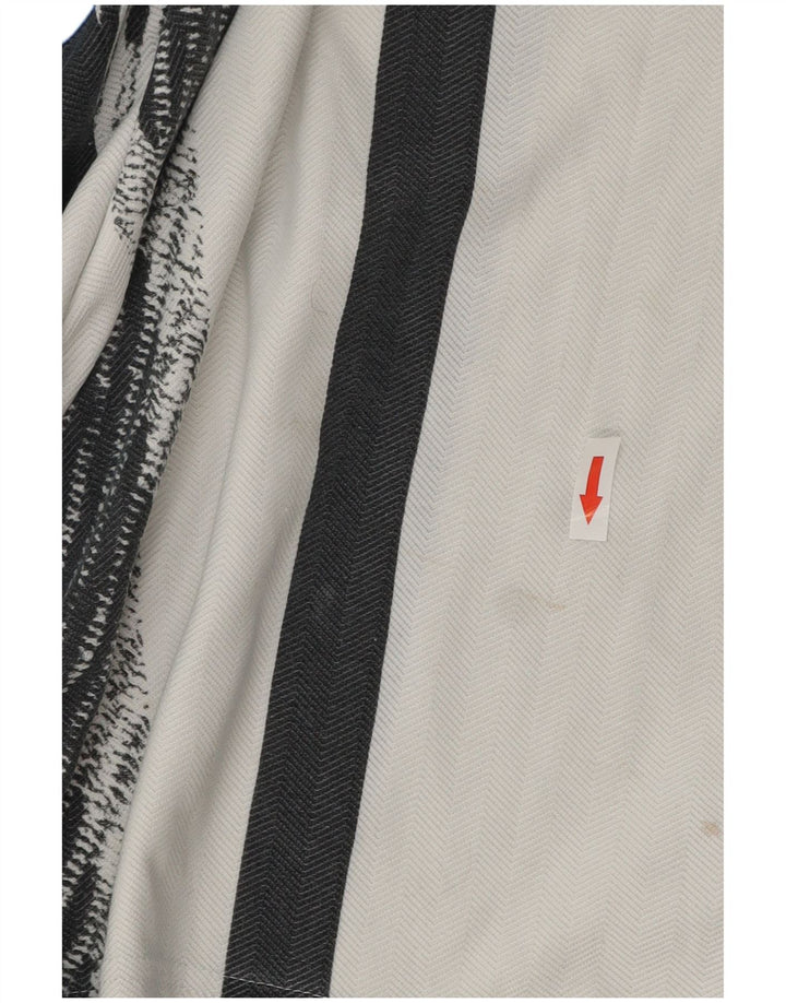 Tricou polo pentru bărbați Lotto, alb mediu, poliester bloc de culoare