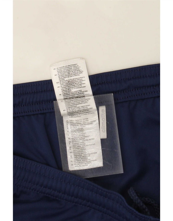 Pantaloni scurți sport pentru bărbați Adidas Climalite, mari, albastru, poliester