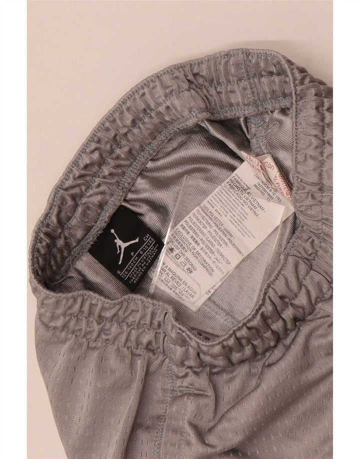 Pantaloni scurți sport Jordan pentru băieți 8-9 ani, mici, gri, poliester