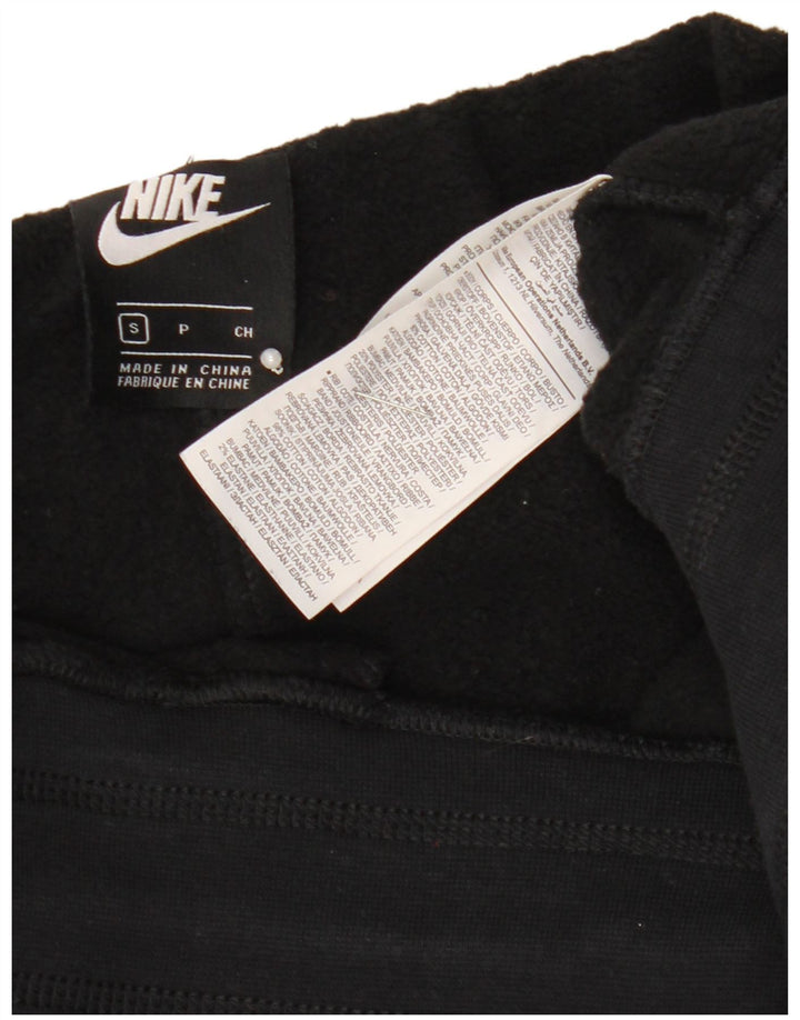 Pantaloni de trening grafic pentru femei NIKE Pantaloni de jogging UK 10 Bumbac negru mic