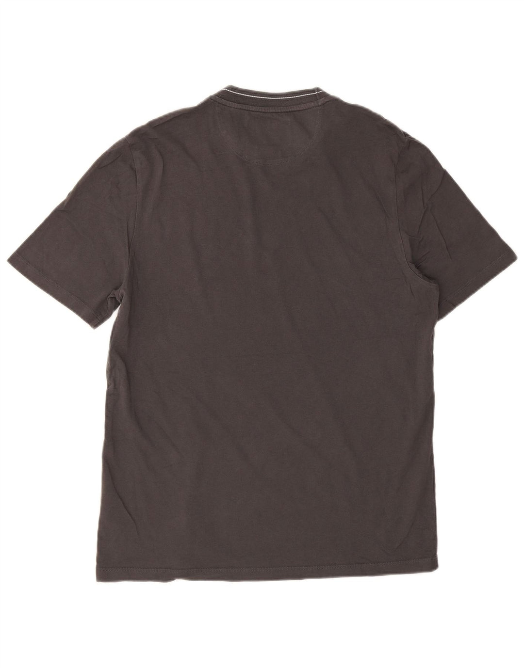 Tricou pentru bărbați Lyle & Scott Top din bumbac gri mediu