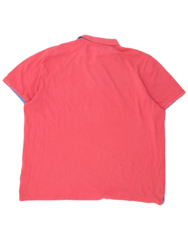 Tricou polo pentru bărbați Joules Classic Fit 2XL, bumbac roz