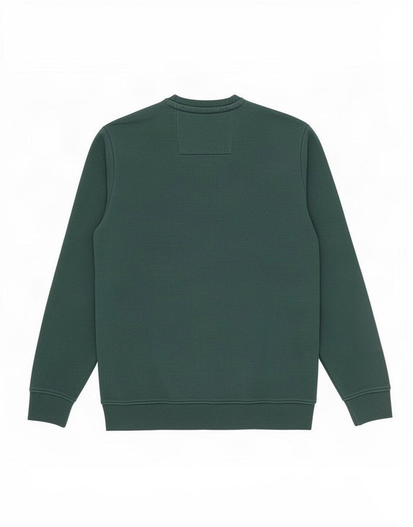 Crew Clothing Hanorac pentru bărbați Pulover mare Bumbac verde