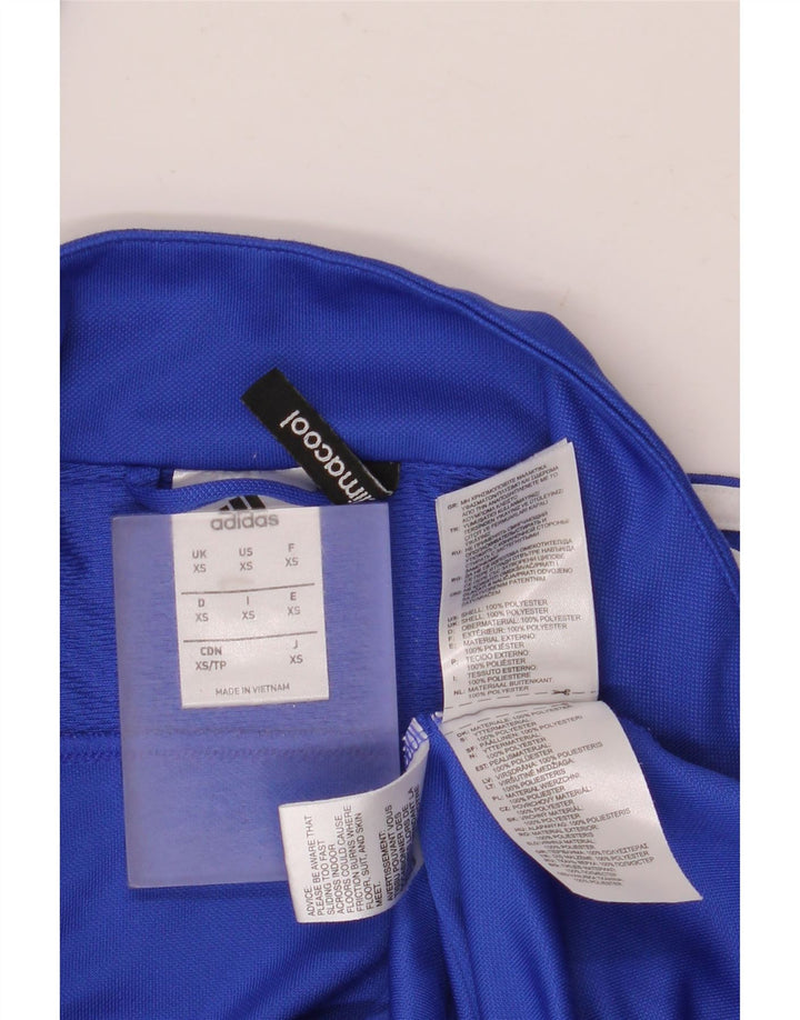Jachetă de top pentru trening Climacool pentru bărbați Adidas XS, albastru, poliester color bloc
