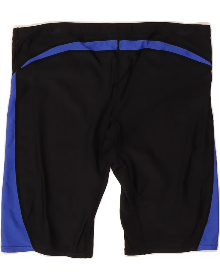 NIKE Mens Sport Shorts Large  Black Colourblock Polyester Vintage Nike and Second-Hand Nike from Messina Hembry 