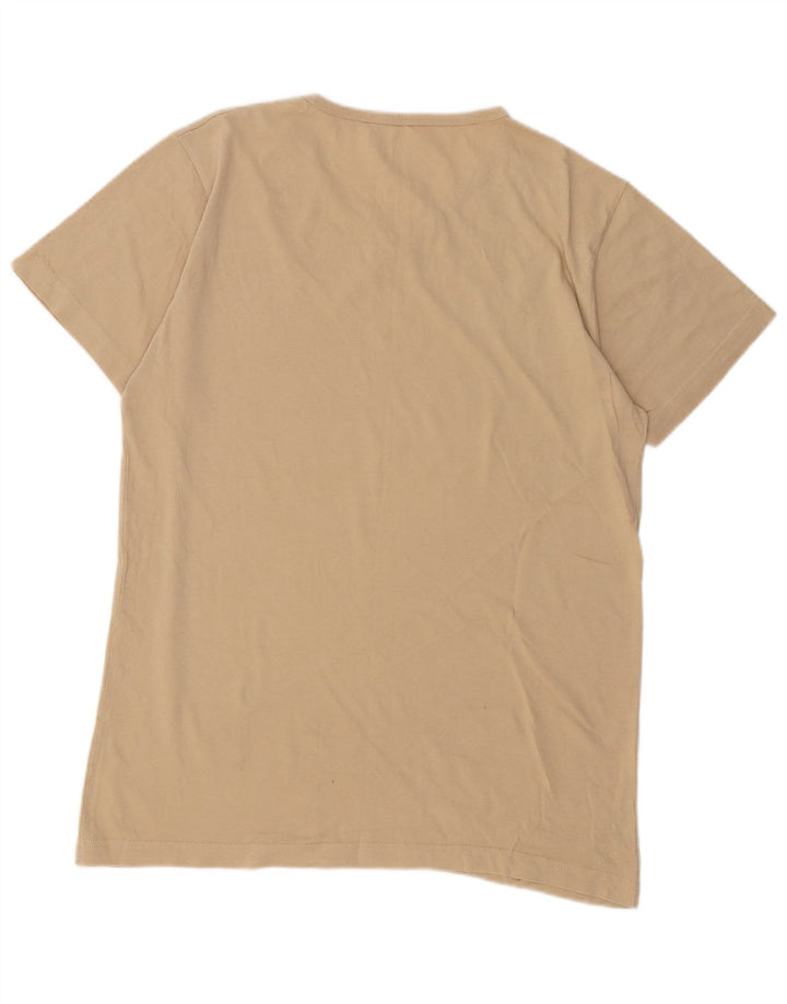 Tricou pentru bărbați Lyle & Scott Top Medium Bej Bumbac