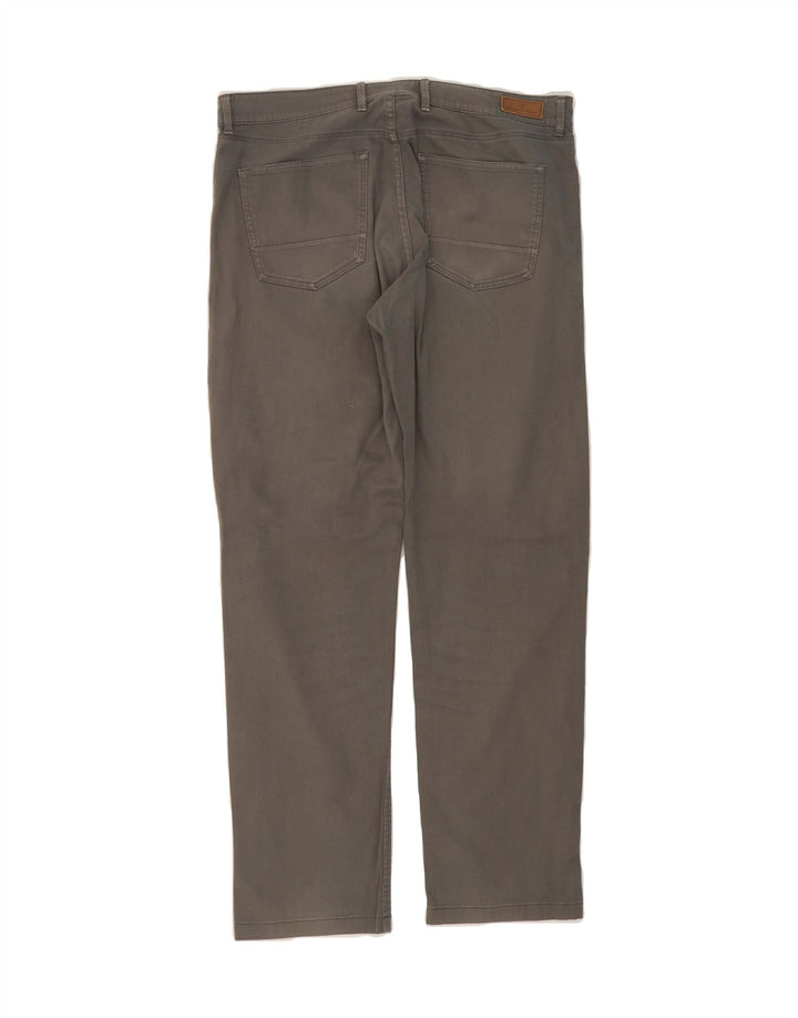 MASSIMO DUTTI Mens Straight Jeans EU 42 Large W34 L30 Grey Cotton Vintage Massimo Dutti and Second-Hand Massimo Dutti from Messina Hembry 