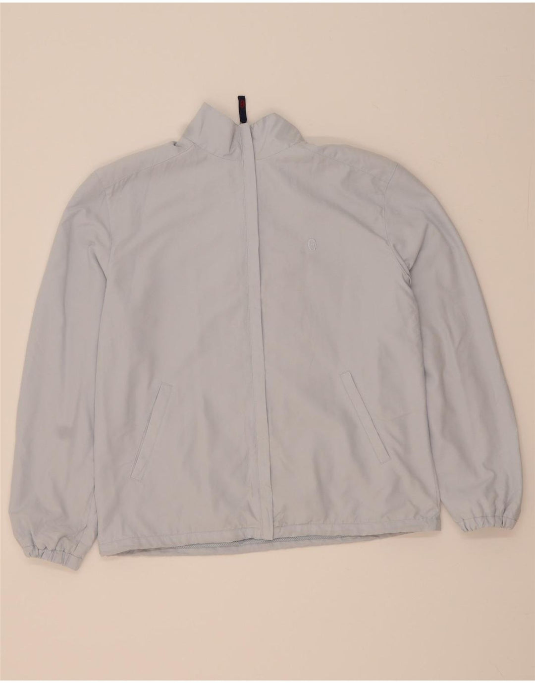 CONTE OF FLORENCE Womens Golf Tracksuit Top Jacket UK 14 Medium Blue Vintage Conte of Florence and Second-Hand Conte of Florence from Messina Hembry 