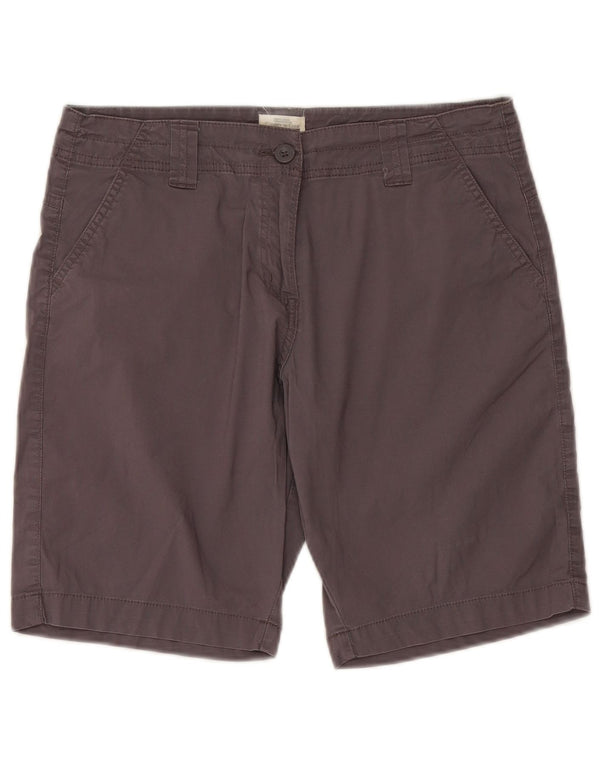 Mountain Warehouse Pantaloni scurti chino pentru femei UK 12 Medium W34 Grey Bumbac