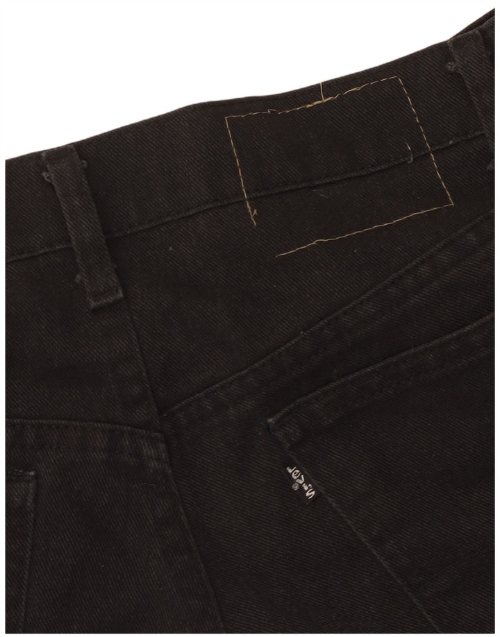 Blugi drepti pentru bărbați Levi's W31 L32 negri