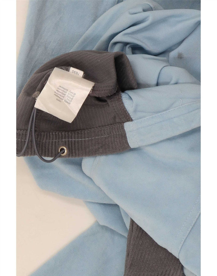 Jachetă de trening supradimensionată pentru femei Lotto UK 10 Small Blue Colorblock
