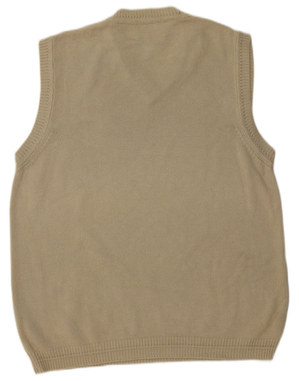 Avirex Mens Vest Tank Top XL Bej Bumbac