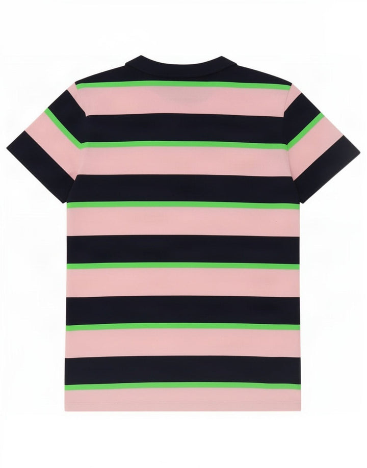 Tricou pentru bărbați Superdry Top din bumbac cu dungi roz mediu