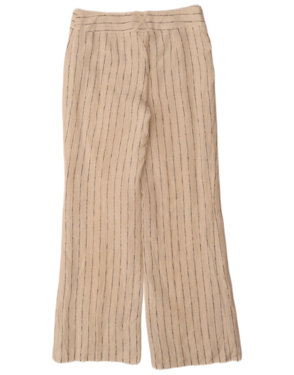 Pantaloni casual pentru femei Marks & Spencer UK 12 Medium W32 L33 Off White