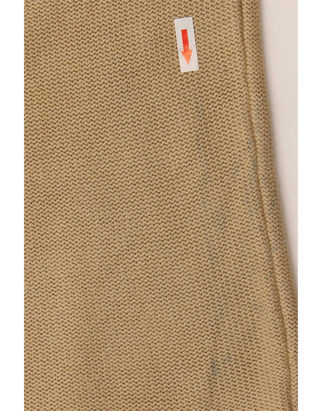 Pulover pentru bărbați Armani Jeans cu gât crew pulover mic, bej, bumbac