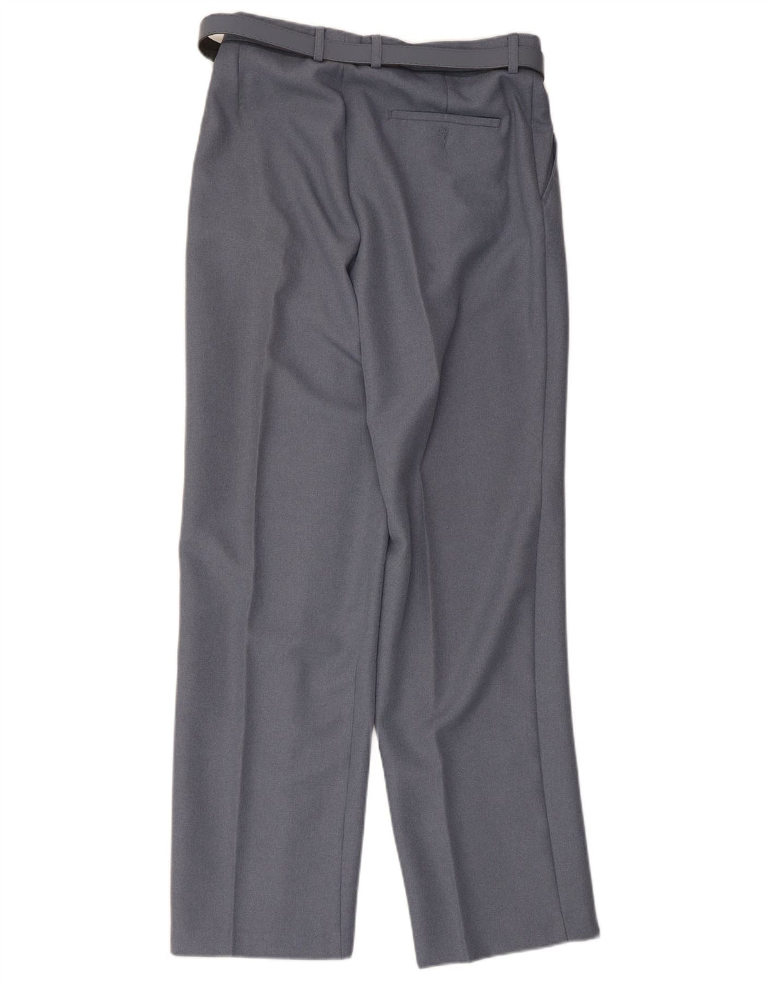 Pantaloni drepți vintage pentru femei L34 L30 Poliester gri