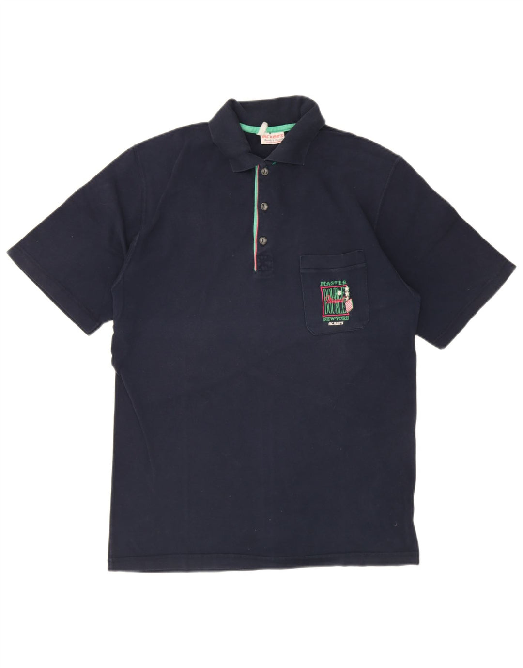 Tricou polo pentru bărbați MC Kee IT 52 mare bumbac bleumarin
