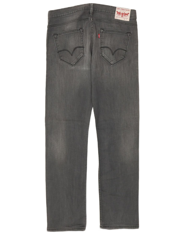 Blugi drepti pentru bărbați Levi's W36 L34 bumbac gri