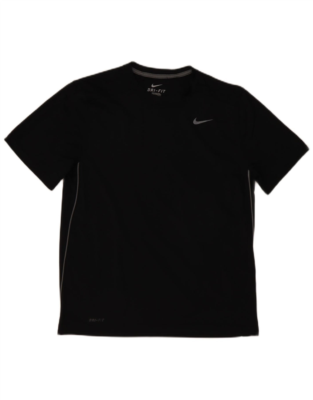 Tricou NIKE Dri Fit pentru bărbați Top mare din poliester negru