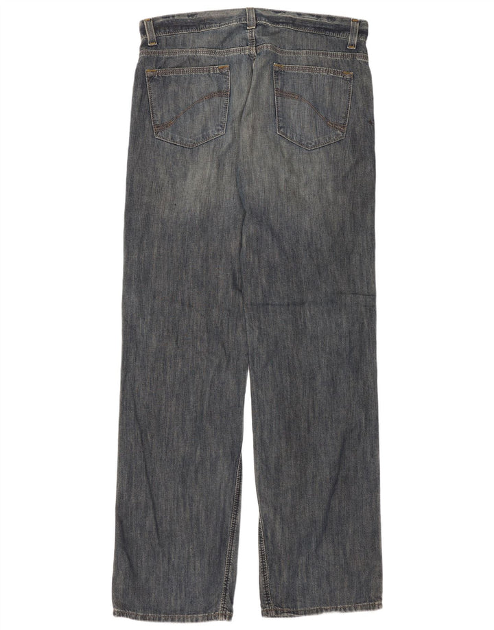 Blugi Dkny Bărbați Drepți L34 L34 Bumbac Albastru
