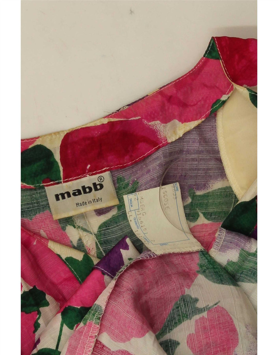 sacou blazer pentru femei mabb cu 4 nasturi IT 42 Medium Multicolor Floral