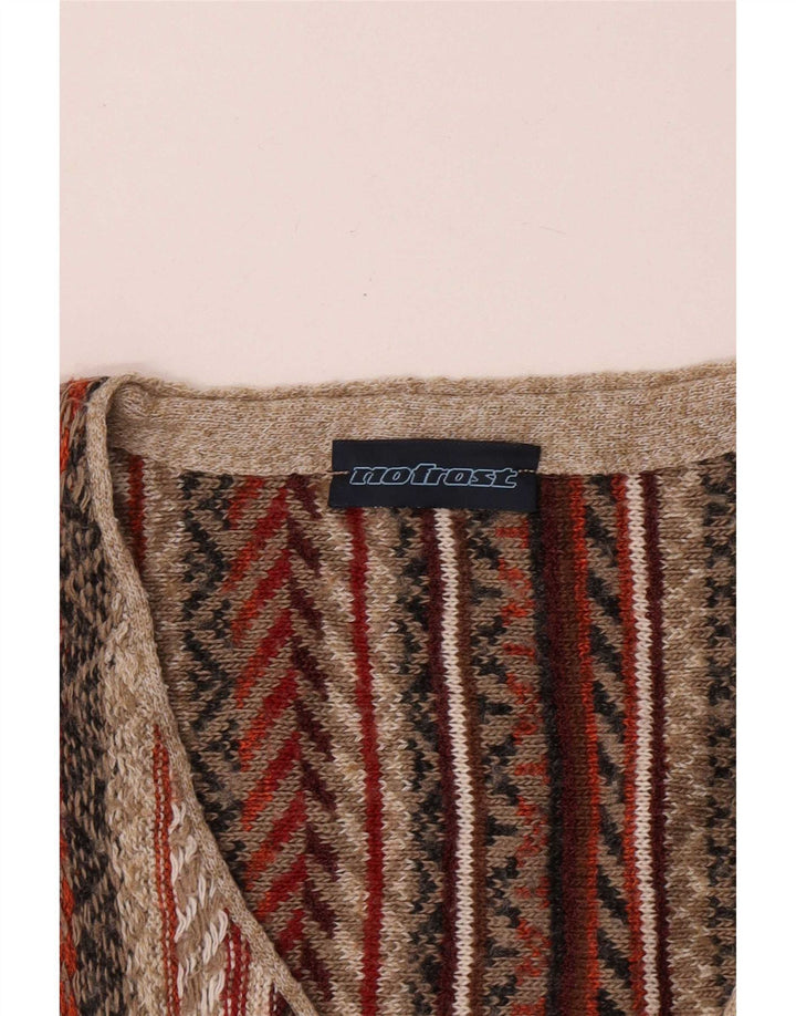 Vestă Vintage pentru bărbați, cu dungi mari, multicolore