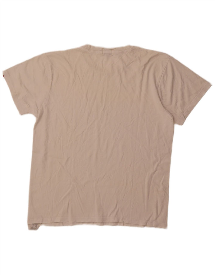 Tricou pentru femei Levi's Top UK 16 Large White Bumbac