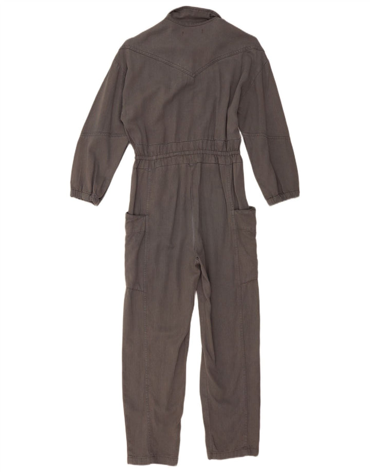 Salopetă Zara Fete Denim 11-12 Ani Gri
