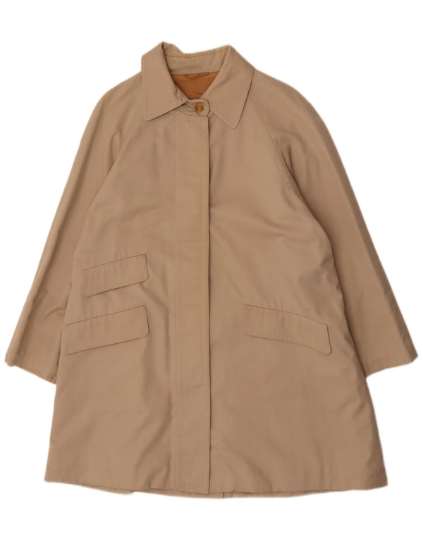 Aquascutum Womens Oversized Trench Coat UK 12 Medium Beige Classic