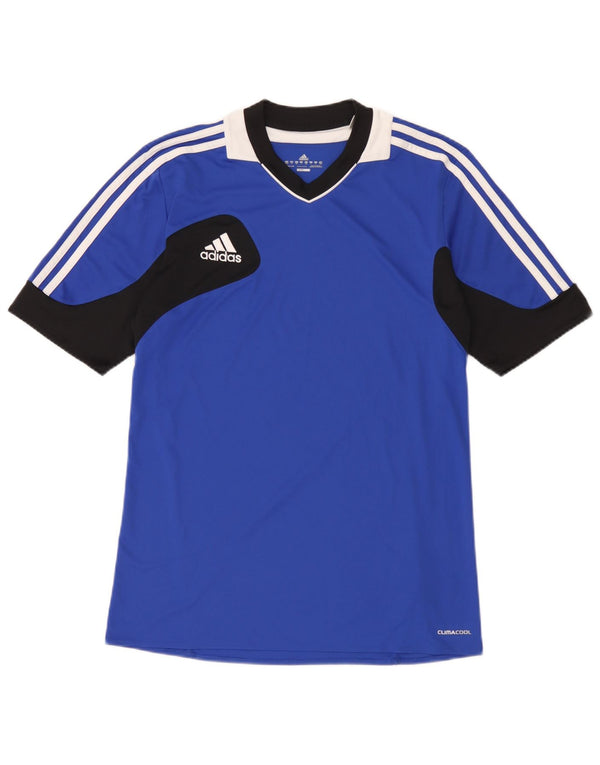 Tricou Adidas Climacool pentru bărbați Top UK 40/42 Medium Blue Colorblock