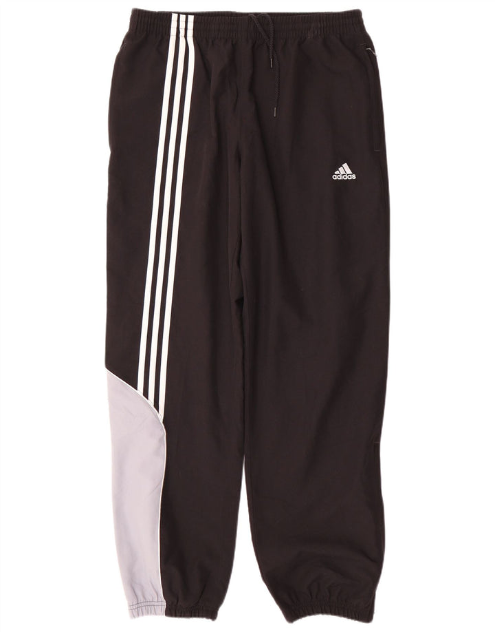 Pantaloni de trening pentru bărbați ADIDAS Joggeri UK 40/42 Medium Black Colorblock