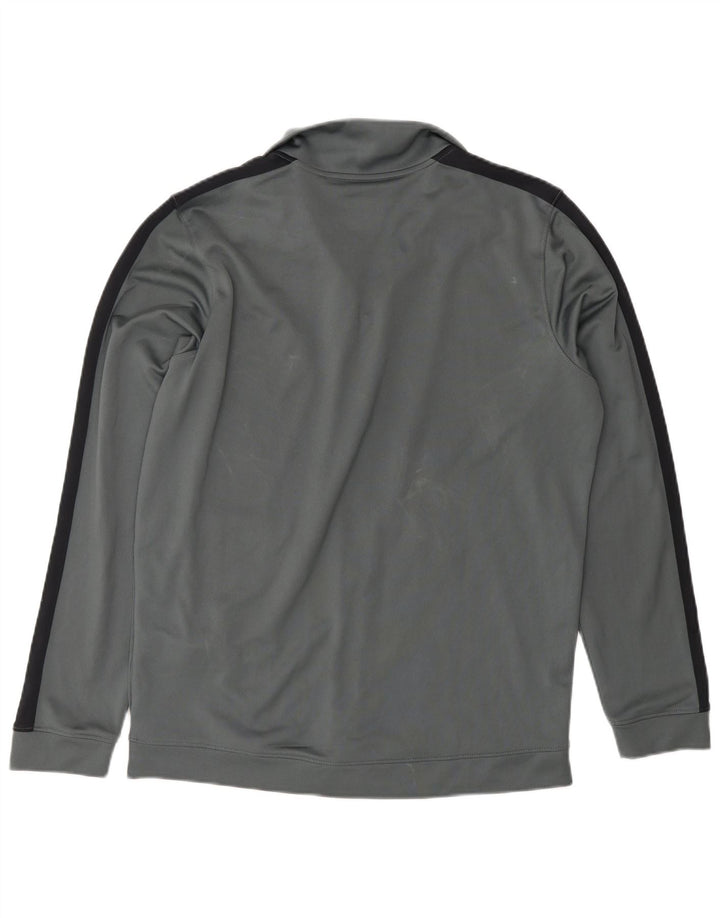 Jachetă de top pentru trening Under Armour, cu croială normală, gri mediu, color block